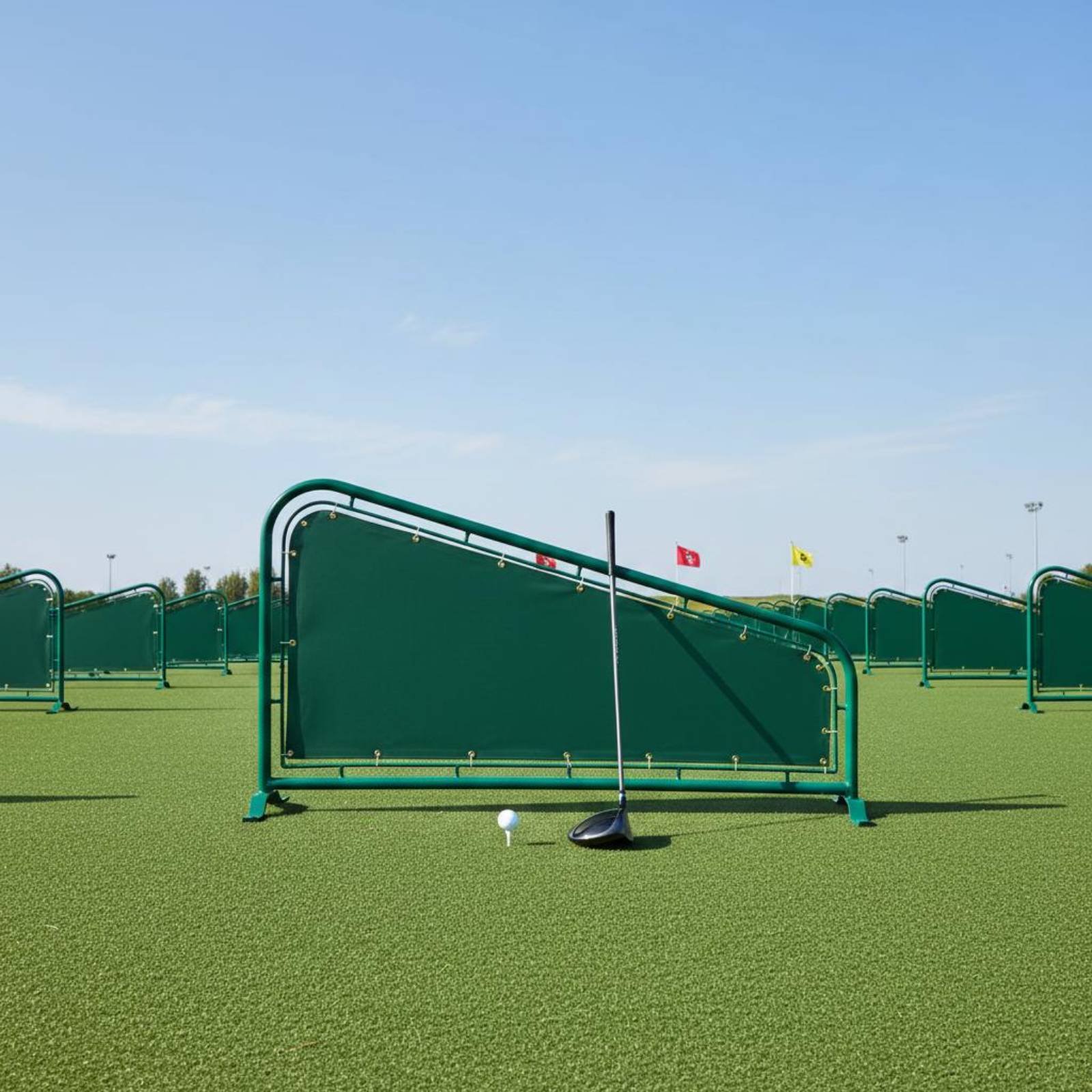 Practice Equipment For Golf - キャンバスゴルフディバイダー高耐久練習場バリアスポーツ用品耐摩耗性