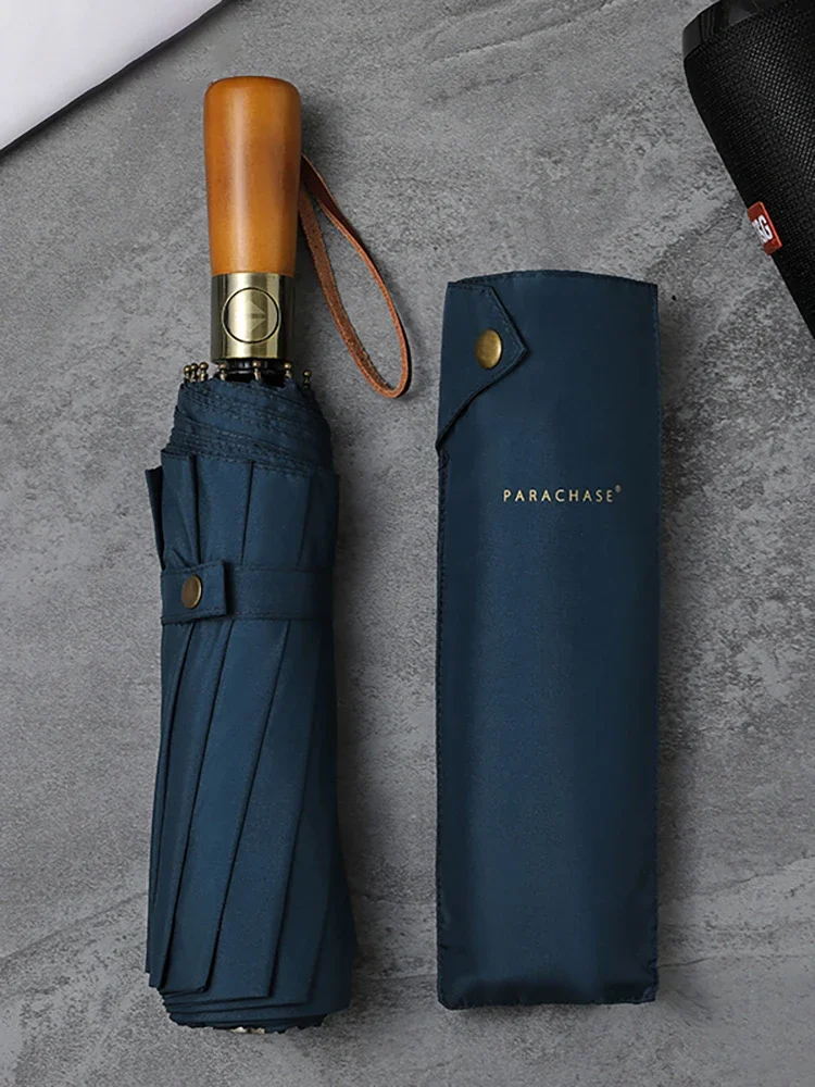Golf Umbrella Large - KK-Umbrella 防水二重層耐風10本骨傘 メンズビジネススタイルゴルフ大型自動傘