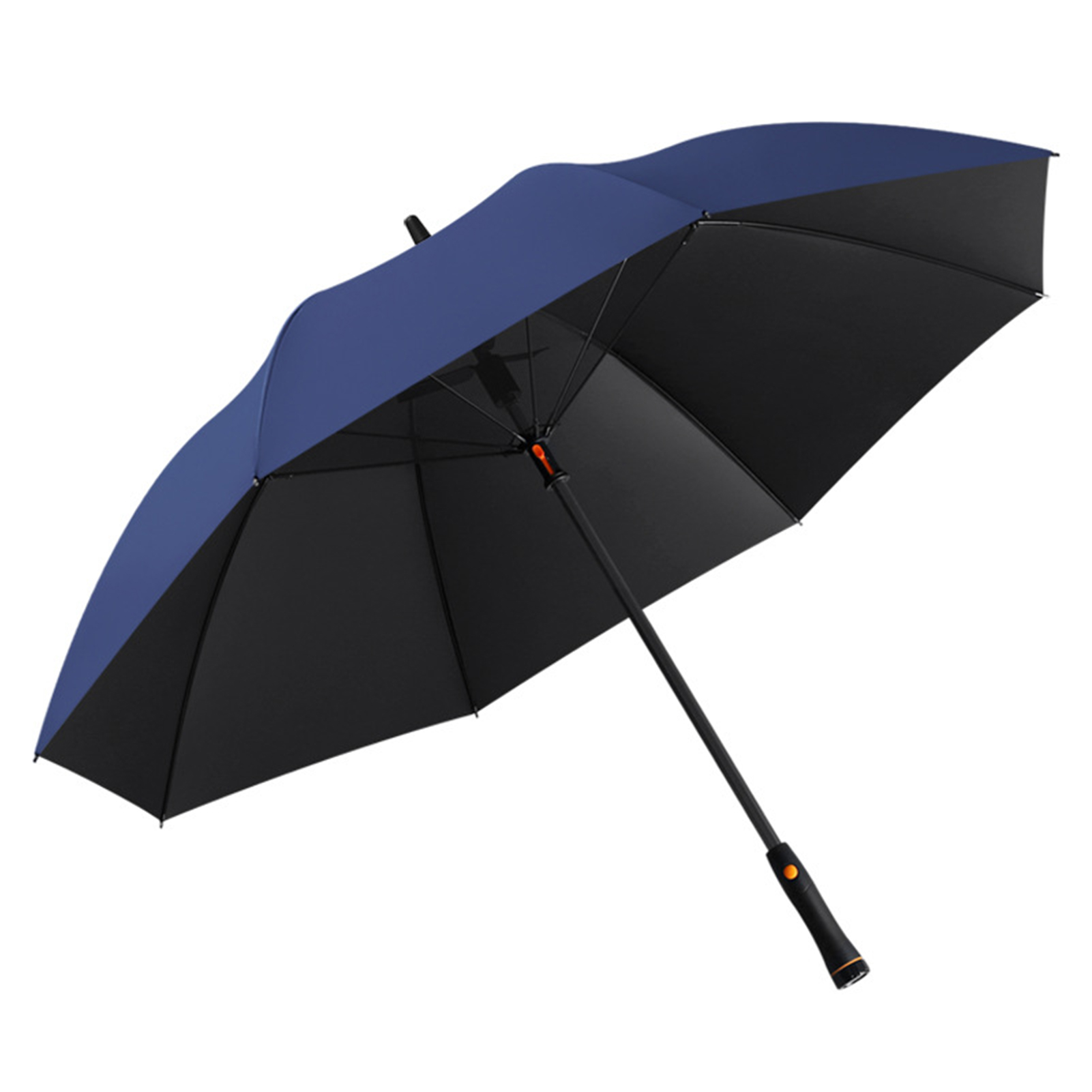 Golf Umbrella Large - 선풍기우산 大型ファン傘 100% UV 遮断パラソル 風と水に強いロングハンドル