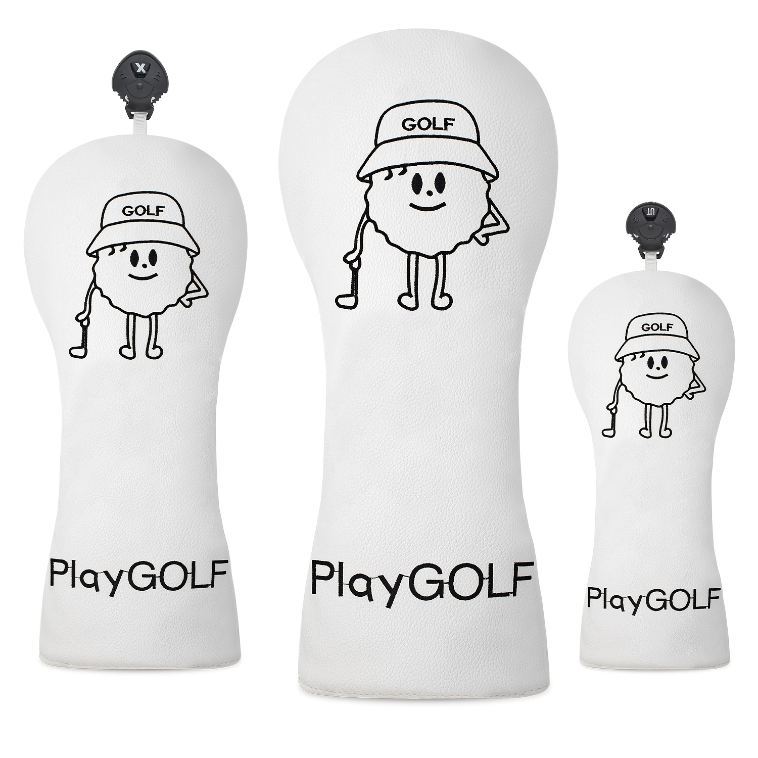 Golf Equipment Rack - The Ordinary Person Playing Golf デザインスタイルゴルフクラブカバー
