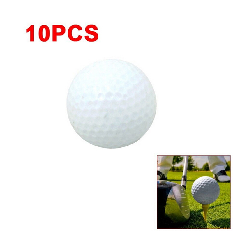 Practice Equipment For Golf - 屋外ゴルフボール,練習用トレーニングツール,屋内または屋外用の白いpuフォームゴルフボール,10個