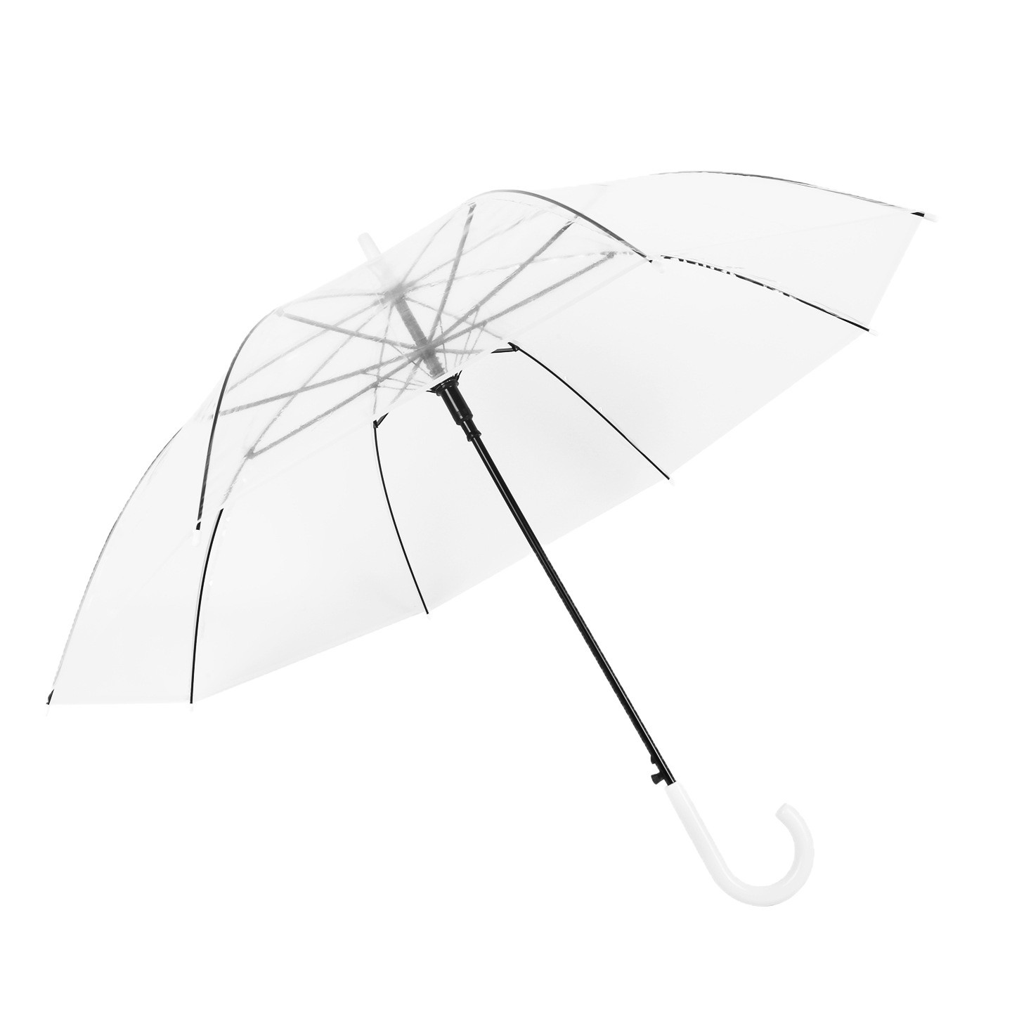 Golf Umbrella Large - 1組の透明な大型防風長柄雨傘 8/16本骨傘 結婚式、写真撮影/ゴルフ、アウトドア用
