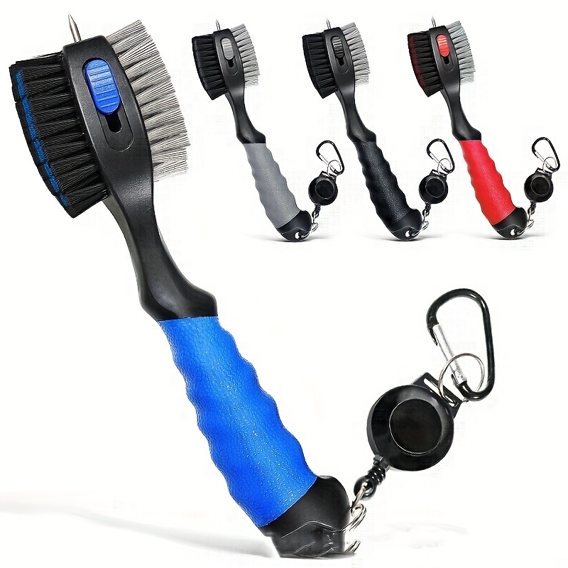 Golf Equipment Indoor - ゴルフクラブクリーニングブラシ、溝クリーナー、格納式大型ヘッドブラシ、ゴルフアクセサリー、bh005