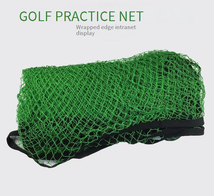 Practice Equipment For Golf - 耐久性のあるゴルフ練習ネット、ストライクネット、屋内外兼用、日光に強いゴルフバッファーネット、エッジパッド入りPE素材