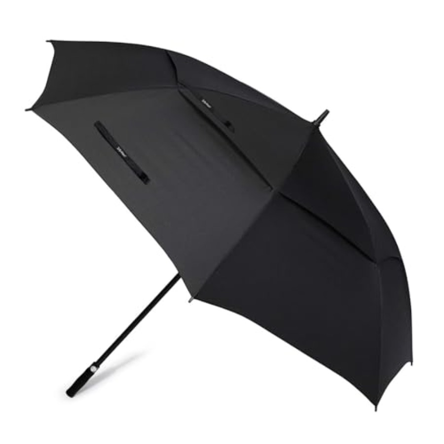 Golf Umbrella Large - 自動開閉式ゴルフ傘特大サイズ二重キャノピー通気性防風防水スティック傘