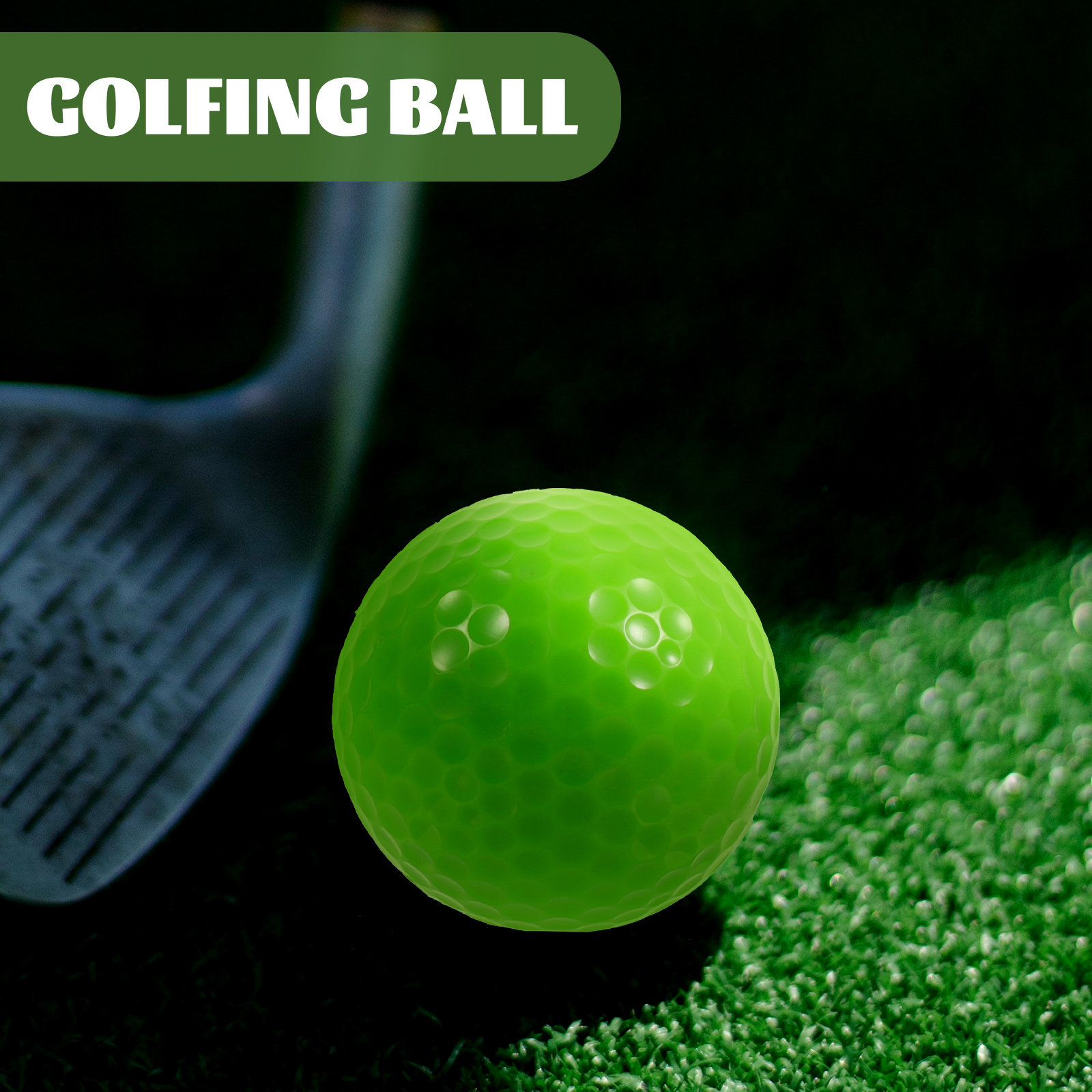 5個のプラスチック製練習用ゴルフボール カラープロフェッショ - Practice Equipment For Golf のレビューと価格