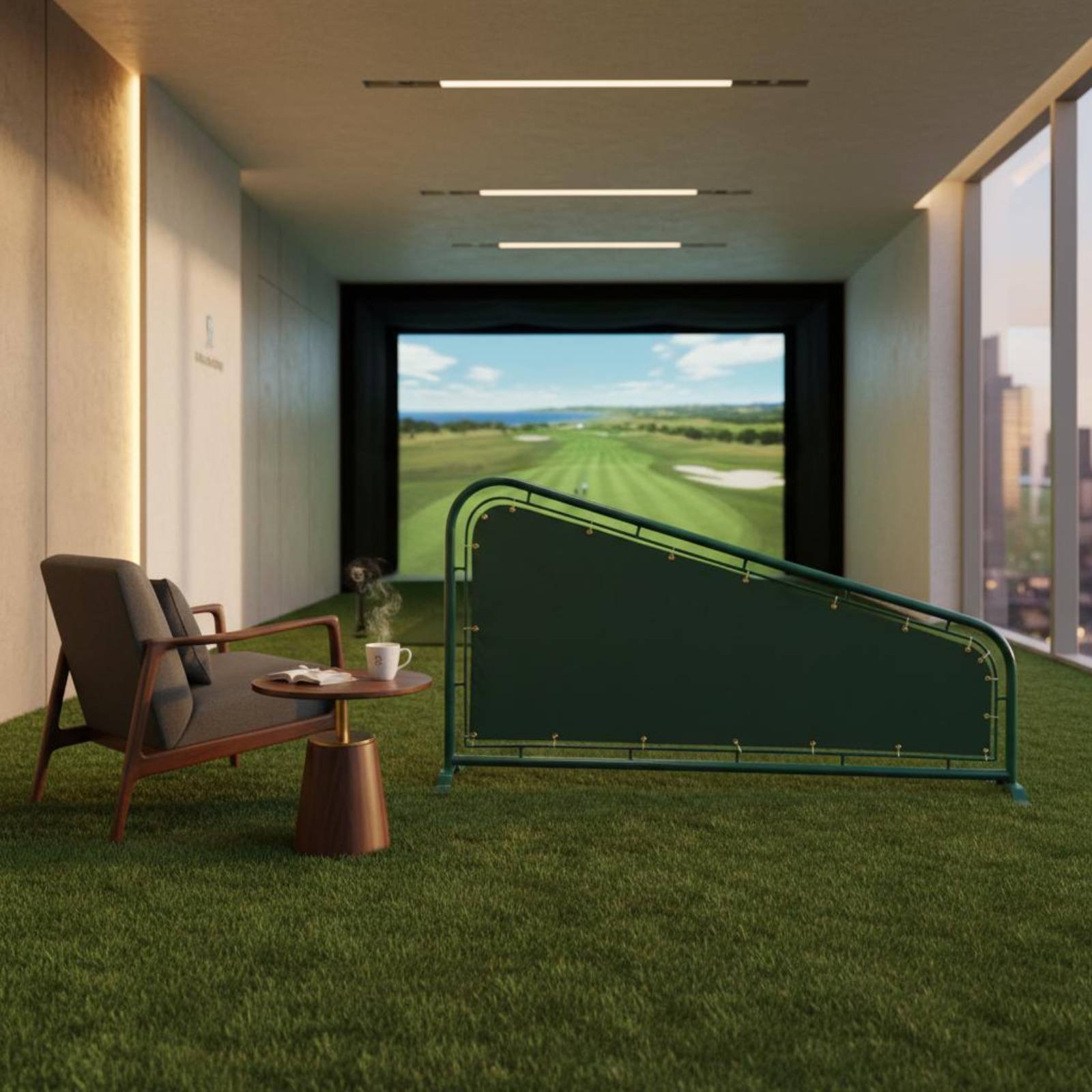 キャンバスゴルフディバイダー高耐久練習場バリアスポーツ用品耐 - Practice Equipment For Golf のレビューと価格