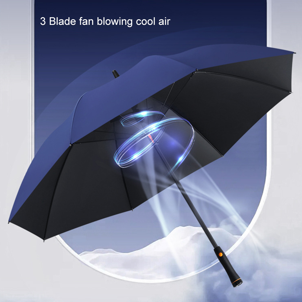 선풍기우산 大型ファン傘 100% UV 遮断パラソル 風と - Golf Umbrella Large のレビューと価格