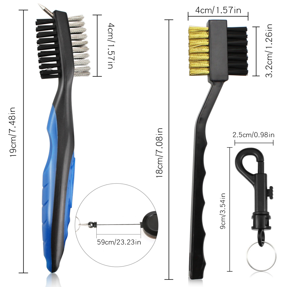 2 ピース/セットゴルフクラブブラシゴルフクラブシャープナー - Golf Equipment Set のレビューと価格
