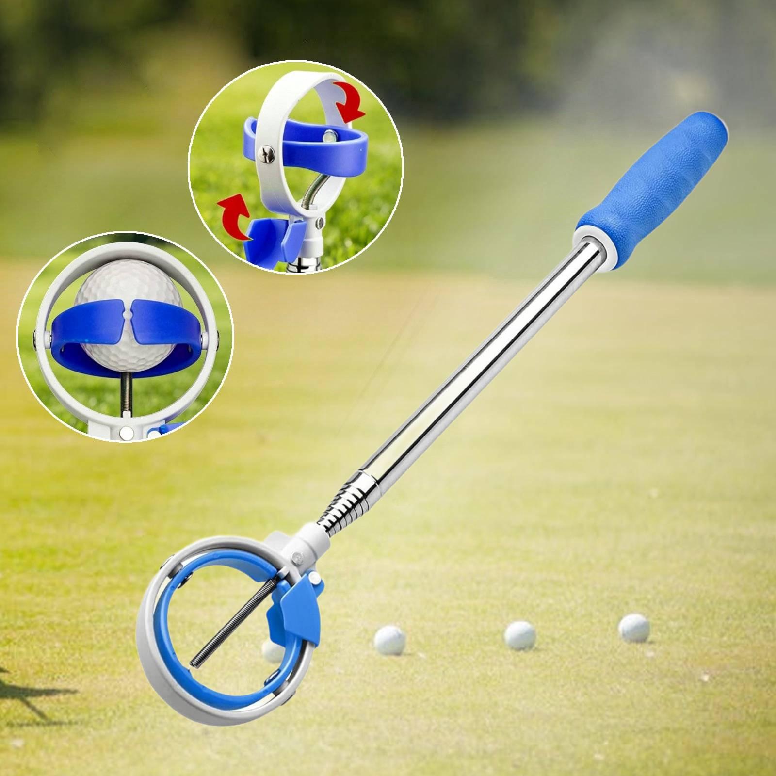 背に優しいゴルフボールピッカー直立型回収ツール滑り止めグリッ - Golf Equipment For Seniors のレビューと価格