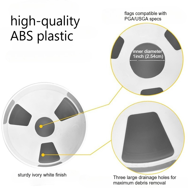 1PC 3 穴プラスチックゴルフホールカップゴルフパター練習 - Practice Equipment For Golf のレビューと価格