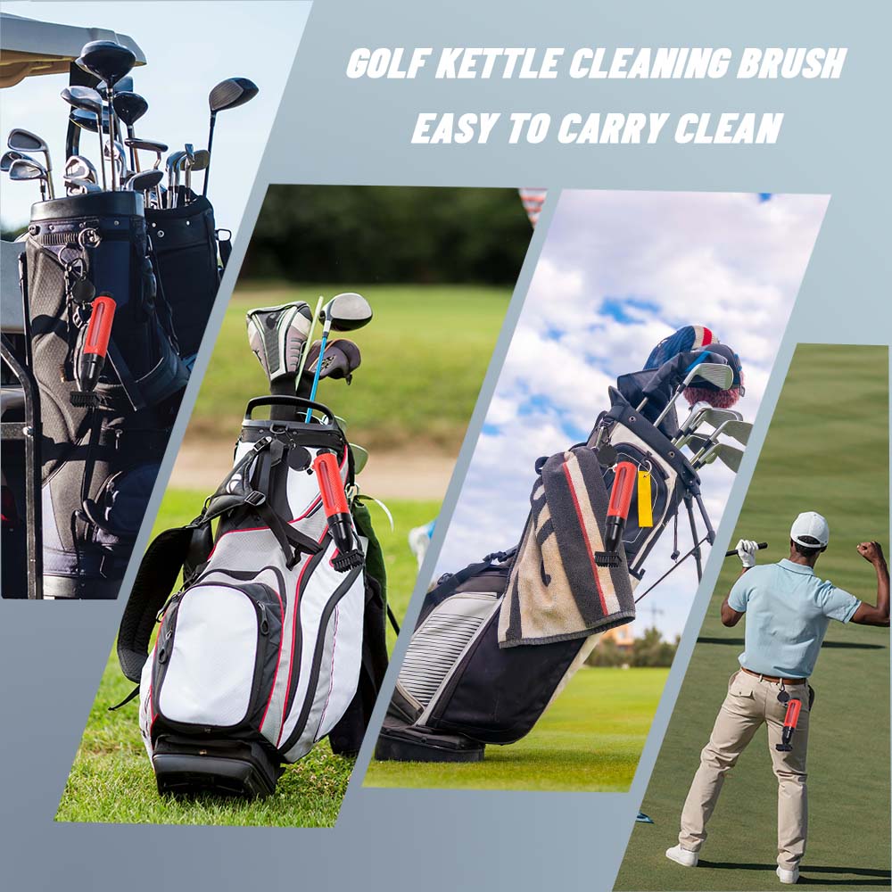 ゴルフクラブクリーニングブラシ フック付き ポータブル圧力水 - Golf Equipment Indoor のレビューと価格