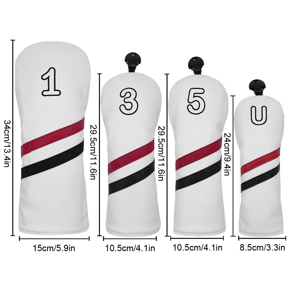 ゴルフクラブ # 1 # 3 # 5 # Uウッドヘッドカバ - Golf Equipment Rack のレビューと価格