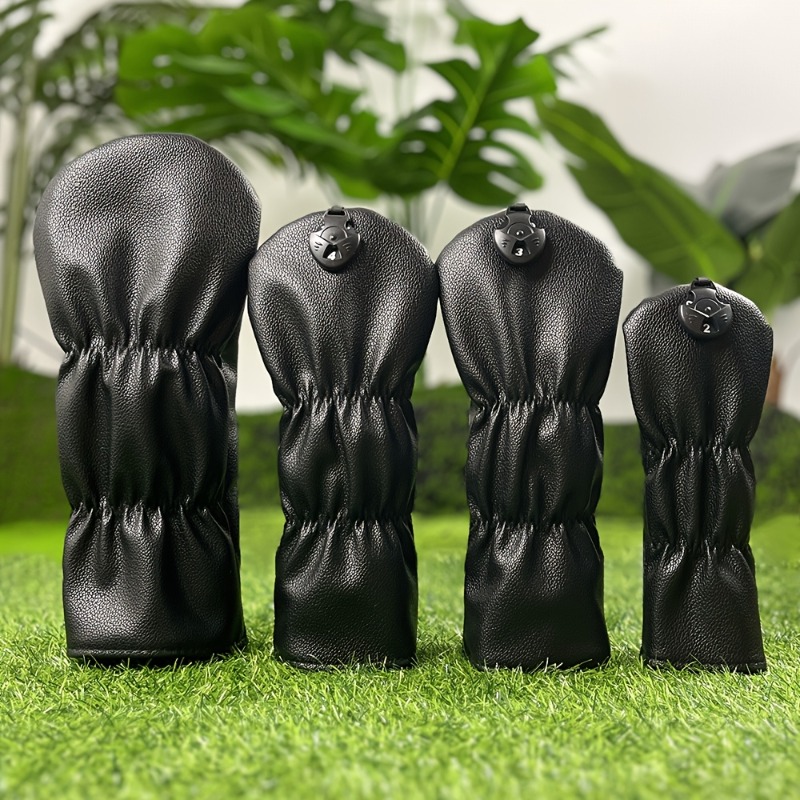 レトロブラックポーカーゴルフクラブヘッドカバー - 厚みのあ - Golf Equipment Rack のレビューと価格