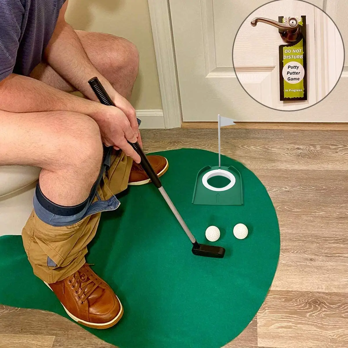 屋内ゴルフパッティングトレーナー穴フラグパターグリーン練習補 - Practice Equipment For Golf のレビューと価格