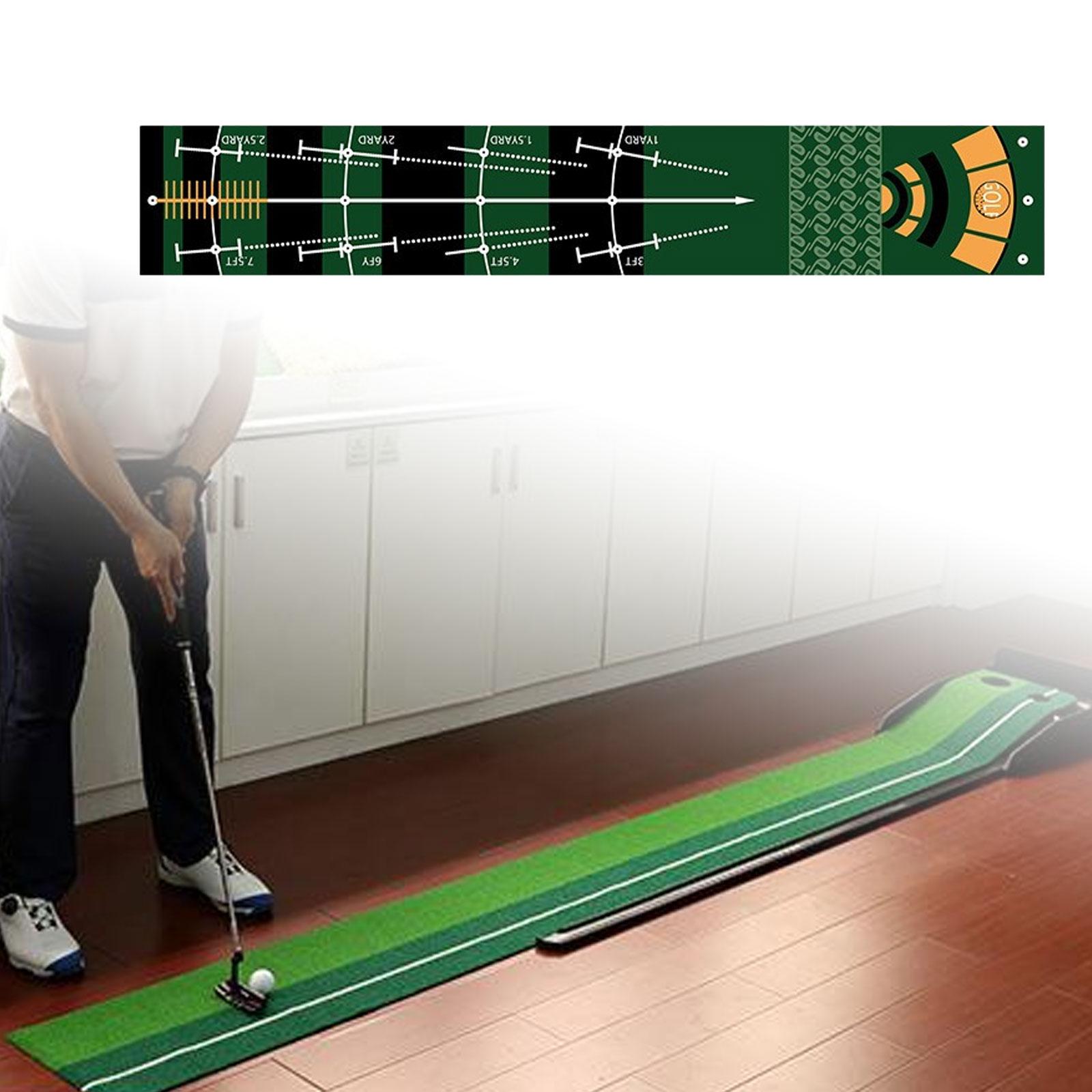 ゴルフパッティング屋内ゴルフヒッティングマットグリーンマット - Golf Equipment Indoor のレビューと価格